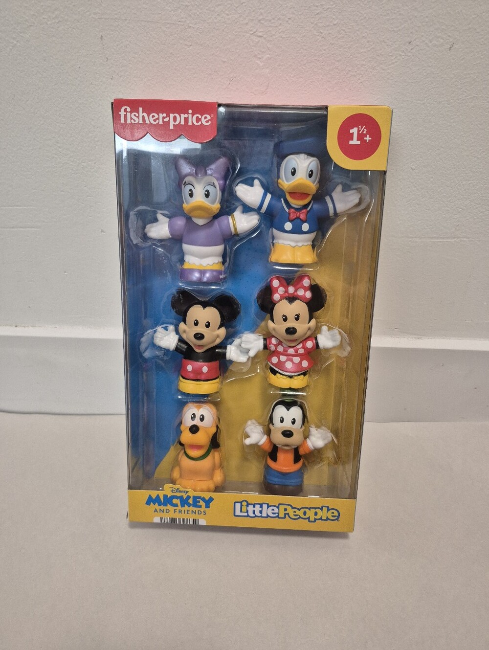 Fisher-Price Little People Disney Mickey & Friends 6-Pack - Multicolor New